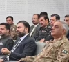 balochistan chief minister mir sarfraz bugti and corps commander lieutenant general rahat naseem ahmed khan co chairing the 28th defence review committee meeting in quetta on thursday screengrab