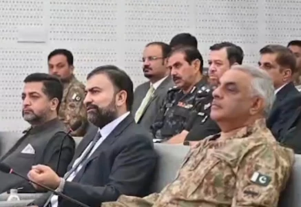 balochistan chief minister mir sarfraz bugti and corps commander lieutenant general rahat naseem ahmed khan co chairing the 28th defence review committee meeting in quetta on thursday screengrab balochistan chief minister mir sarfraz bugti and corps commander lieutenant general rahat naseem ahmed khan co chairing the 28th defence review committee meeting in quetta on thursday screengrab