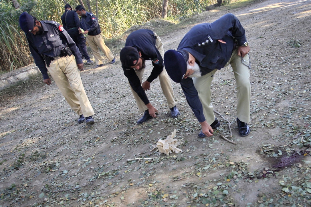 one policeman killed another injured in charsadda bomb attack officials