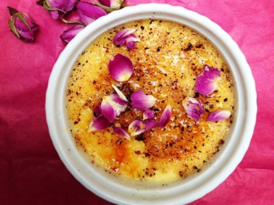 rose sugar cr me brulee with an eastern infusion rose sugar cr me brulee with an eastern infusion