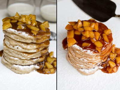 karachi s rambling weather and cinnapple pancakes