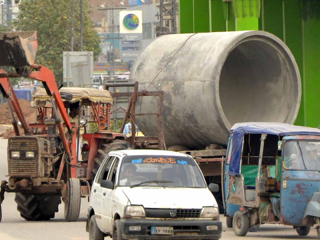 sabzazar drain reconstruction infuriates locals sabzazar drain reconstruction infuriates locals