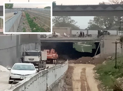 ancient railway track removed for kachehri project