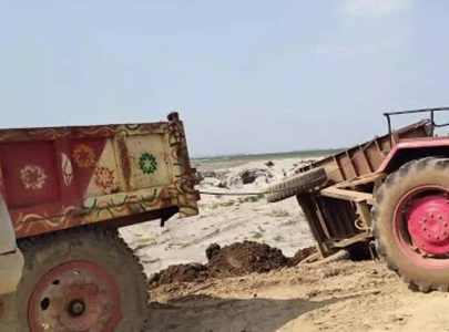tractor trolley collision claims life