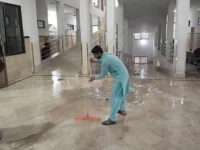 hospitals undergo daily deep cleaning