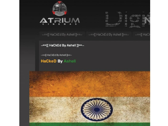 take over karachi s atrium cinemas website defaced by all indian hackers take over karachi s atrium cinemas website defaced by all indian hackers