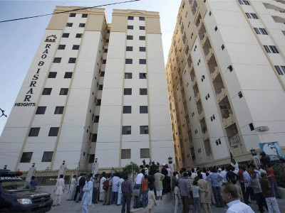 raid and targeted operation in jauhar raid suspect dies during explosion in his flat