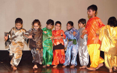 role play students highlight issues of child abuse in quetta