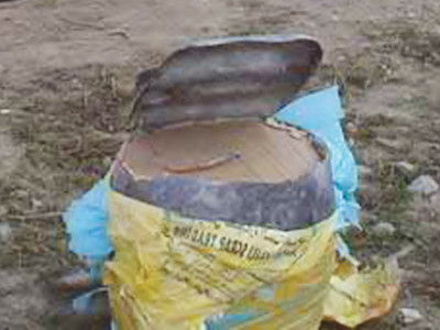 law and order blast at police station injures two officials