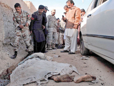 suspected suicide bomber killed in premature explosion