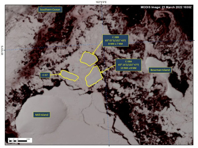nasa modis satellite image of an antarctic ice shelf taken march 21 2022 in this handout image obtained march 25 2022 nasa modis satellite image handout via reuters nasa modis satellite image of an antarctic ice shelf taken march 21 2022 in this handout image obtained march 25 2022 nasa modis satellite image handout via reuters