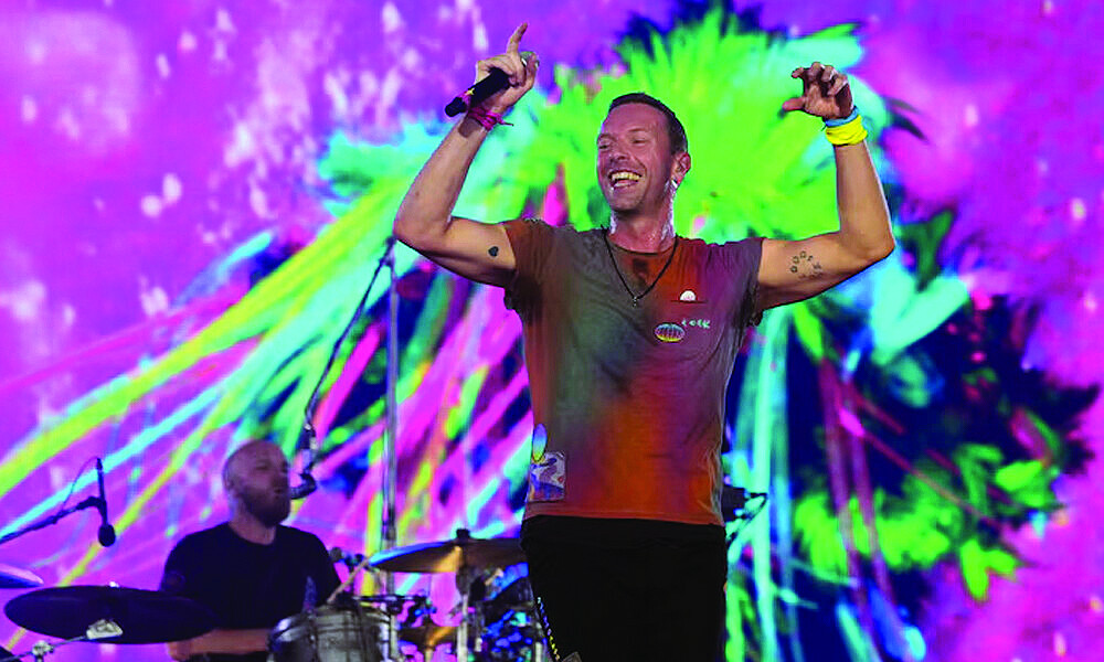 ambani venture to livestream coldplay concert this month