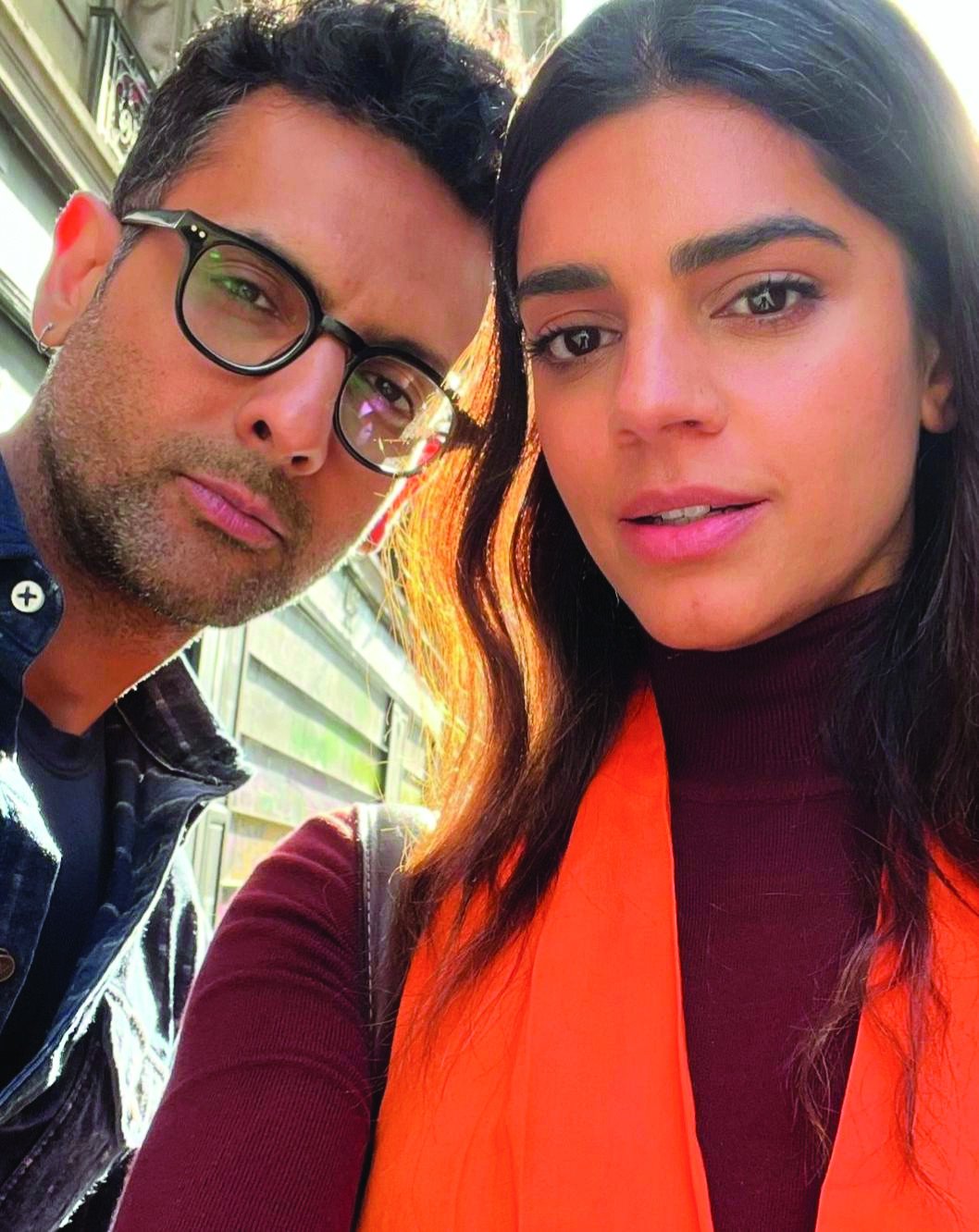 mohib and sanam on their getaway photo instagram