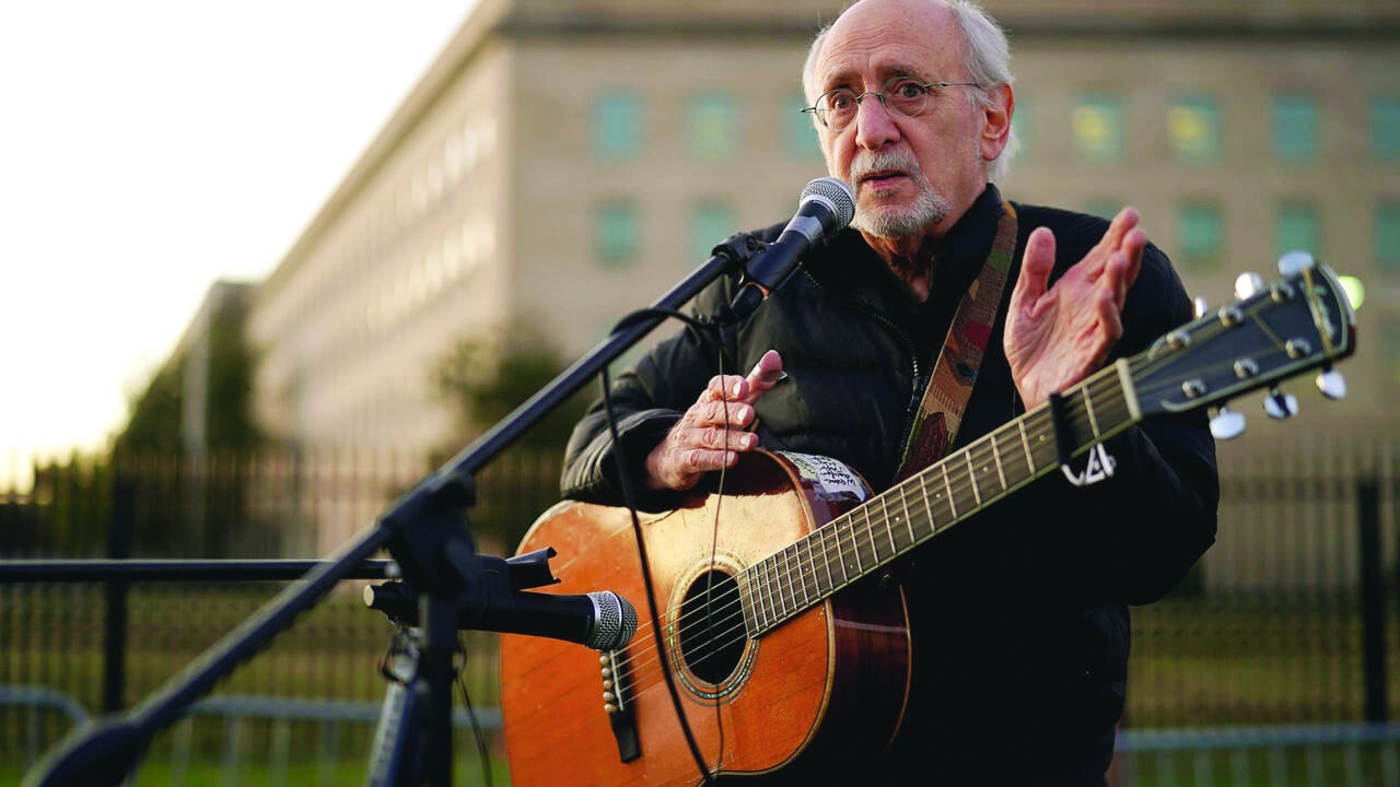 yarrow was part of peter paul and mary photo afp