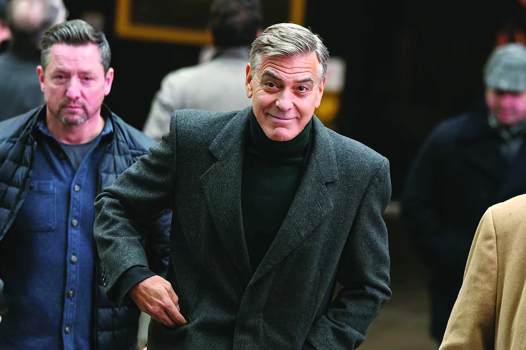 clooney also co wrote the show photo file clooney also co wrote the show photo file
