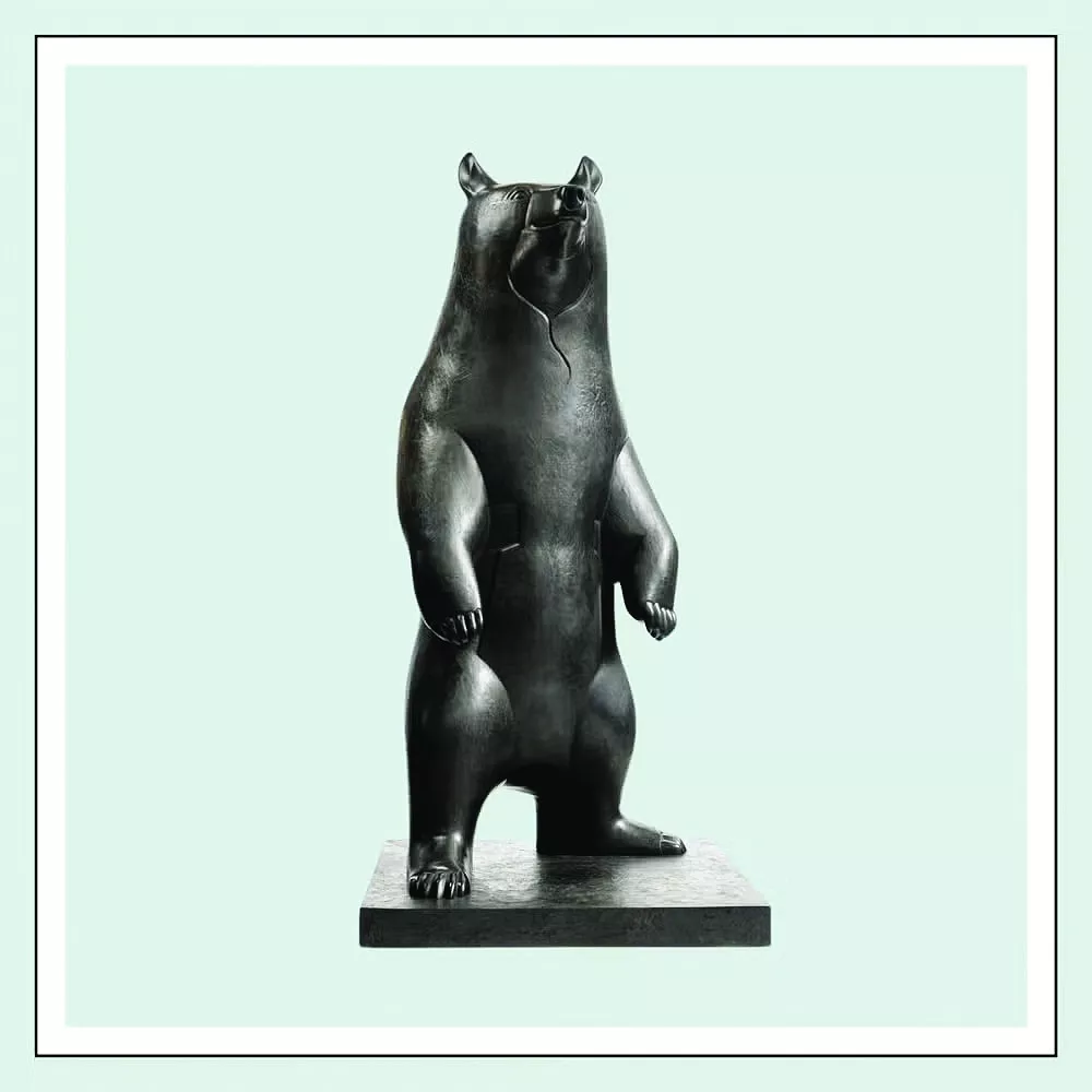 the monumental bear sculpture sold for 6 1 million photo file the monumental bear sculpture sold for 6 1 million photo file