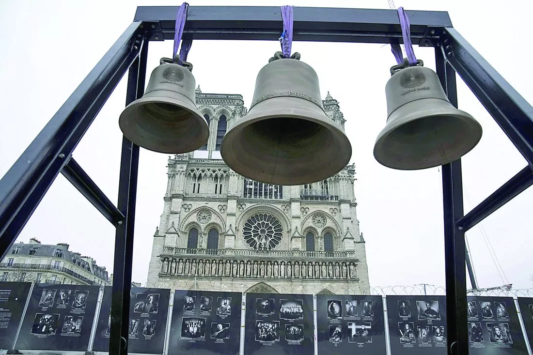 notre dame chimes again after five years notre dame chimes again after five years