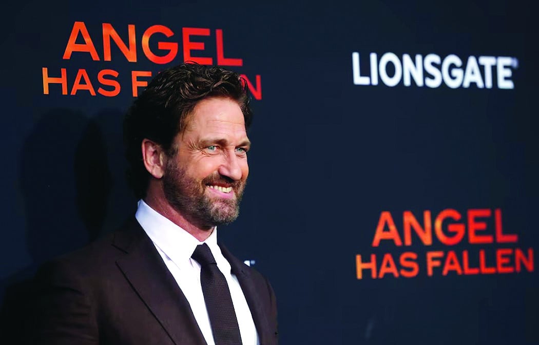 butler at the angel has fallen premiere photo reuters