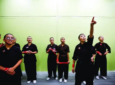 kung fu nuns kick their way to spirituality
