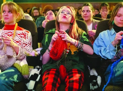 knits and flicks craze sweeps over vienna knits and flicks craze sweeps over vienna