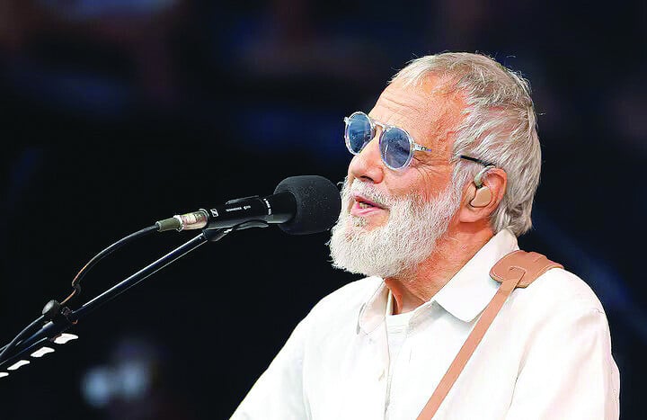 cat stevens is amongst the protesting singers photo file