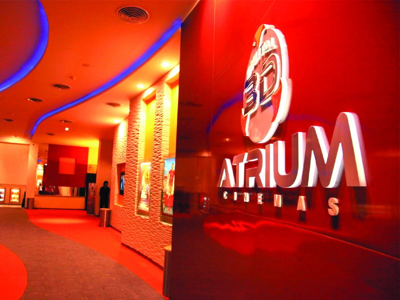 atrium cinemas opened in karachi in december 2010 photo file