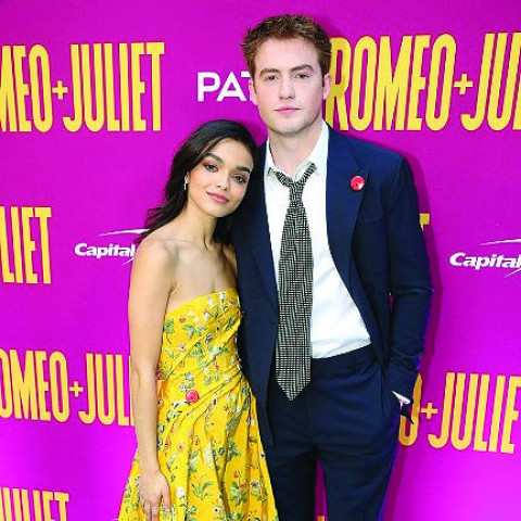 rachel zegler and kit connor at the production s opening night in nyc photo file rachel zegler and kit connor at the production s opening night in nyc photo file