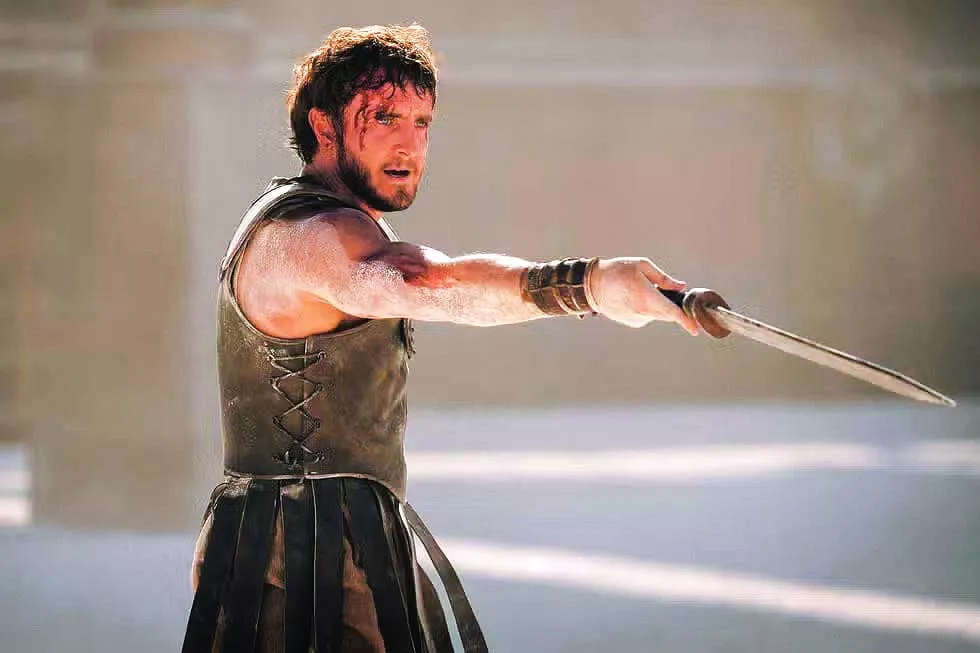 paul mescal as lucius in gladiator ii photo file paul mescal as lucius in gladiator ii photo file