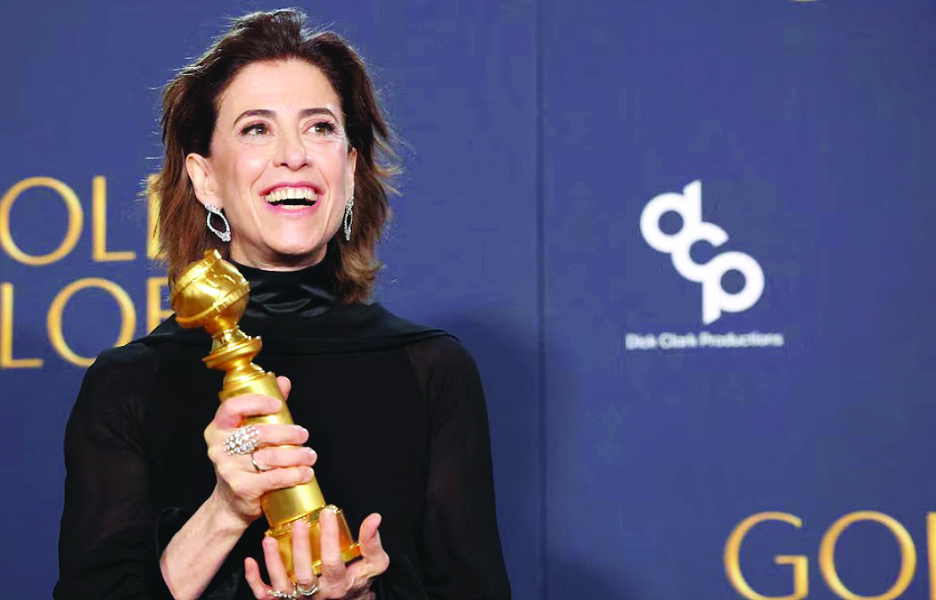 flores won a golden globe for her role photo reuters