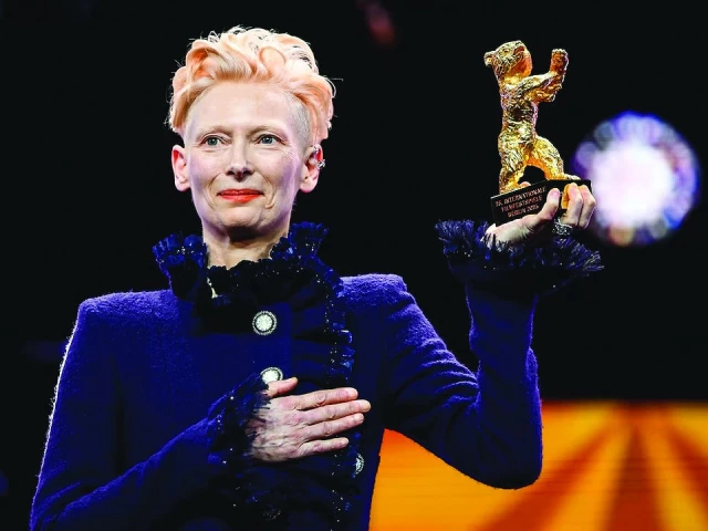 swinton won the festival s golden bear photo reuters swinton won the festival s golden bear photo reuters
