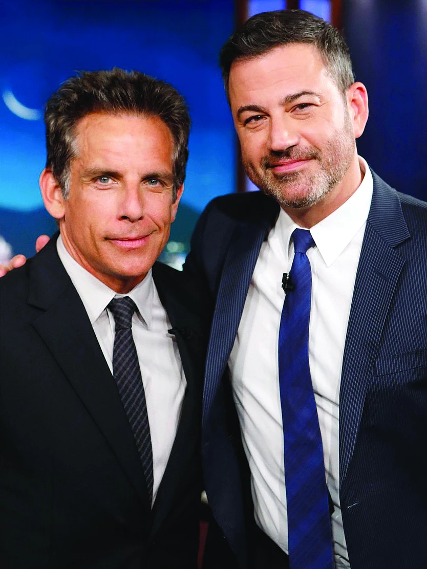 stiller opened up on kimmel s show photo x stiller opened up on kimmel s show photo x