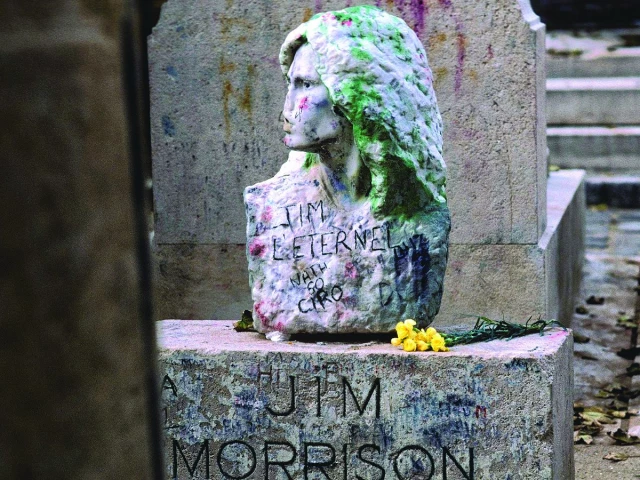 before bust once adorned morrison s grave photo file before bust once adorned morrison s grave photo file