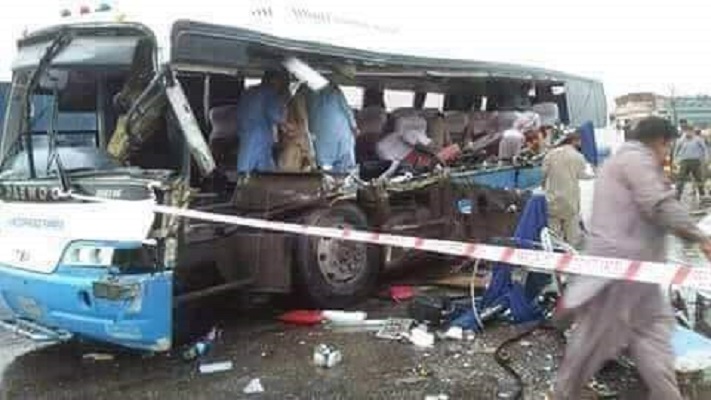 at least 8 killed 22 injured as passenger bus overturns in lasbela