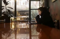an iranian woman samaneh tries to connect to the internet to check on her visa status for her migration process after a nationwide internet shutdown since january 8 2026 photo reuters