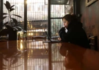 an iranian woman samaneh tries to connect to the internet to check on her visa status for her migration process after a nationwide internet shutdown since january 8 2026 photo reuters