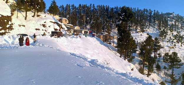 The pristine Shangla Top in Alipur.PHOTO: EXPRESS/AFTAB HUSSAIN