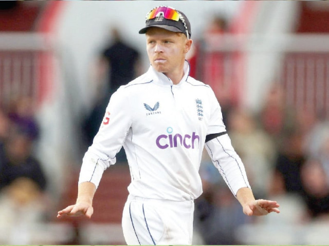 england stand in captain ollie pope oversaw a five wicket win against sri lanka in the first test at old trafford photo afp england stand in captain ollie pope oversaw a five wicket win against sri lanka in the first test at old trafford photo afp