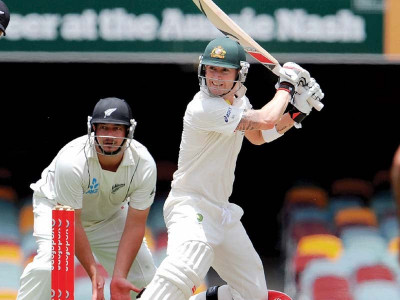 1st test clarke s hundred puts australia in control