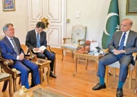 ambassador of china to pakistan jiang zaidong calls on prime minister shehbaz sharif in islamabad photo nni