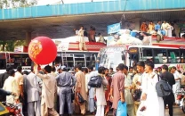 eid travel rush causes transport chaos