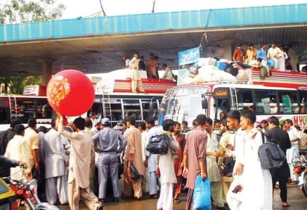 eid travel rush causes transport chaos