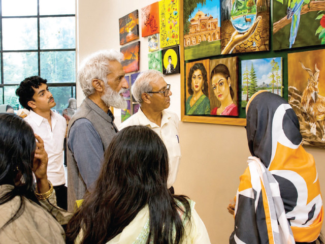 Hazara art exhibition brings regional artists together in Abbottabad