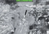this screen grab taken from video footage shared by the us central command on the social media platform x purportedly shows us strikes on iranian military installations photo afp