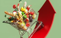short term inflation sticky at 9 04
