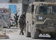 israeli troops raid askar refugee camp in nablus occupied west bank photo reuters