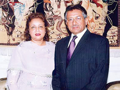 benazir bhutto murder case court issues last warning to musharraf s spouse