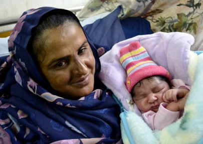 mukhtaran mai gives birth to baby boy