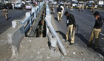 no casualties reported in karachi kala pul blast