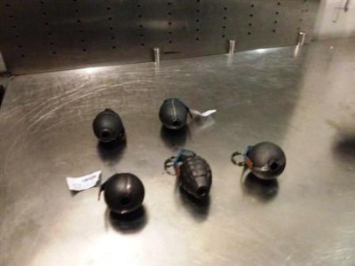disarmed grenades found in woman s luggage at new jersey airport