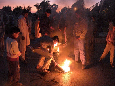 gas shortage sparks protests